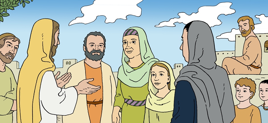 Jesús a casa de Marta, Maria i Llàtzer. El més important és escoltar Jesús